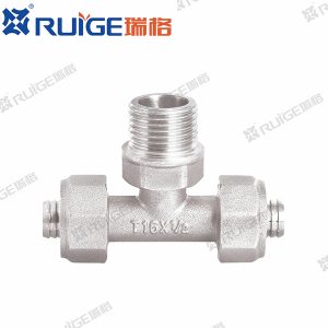 Aluminum plastic pipe fittings